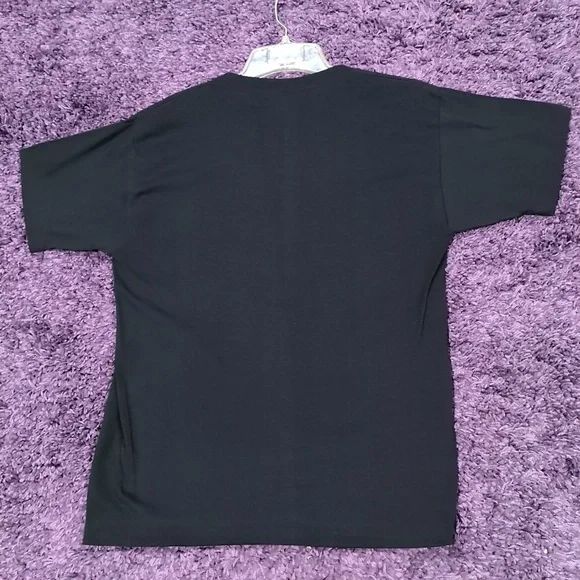 Vintage Rare 1973 Holoubek Studios Inc Green Monster Middle Finger Tshirt